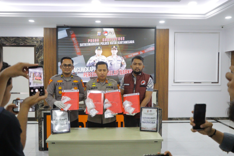 Polres Kukar Sebut Modus Peredaran Narkoba Kian Berubah, Transaksi Gunakan Titik Lokasi Digital
